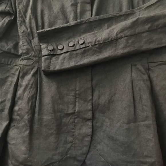 Eileen Fisher Jacket Organic Linen Blend Sz L - Picture 3 of 7